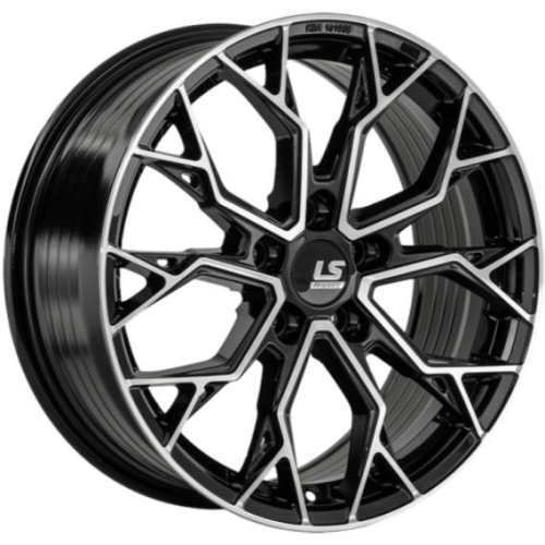 Диски LS FlowForming RC108 8x17 5*114.3 ET40 DIA67.1 BKF Литой купить с бесплатной доставкой в пункты выдачи в Петербурге